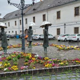 Várakozók szobra Budapest - Külső kép