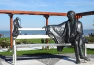 Varga Imre szobra Siófok