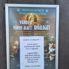 Város a Város Alatt - Az egykori érseki pincerendszer Eger - Egyéb