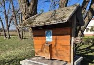 Vasúti emlékhely - volt őrház Csempeszkopács