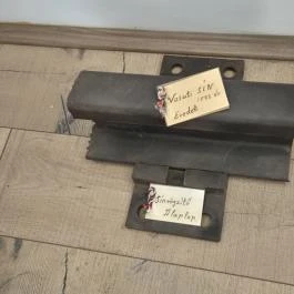 Vasúti emlékhely - volt őrház, Csempeszkopács - Belső