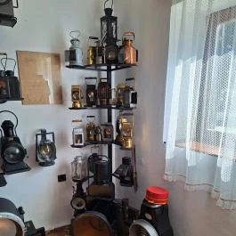 Vasúti Lámpamúzeum Fertőszéplak - Belső