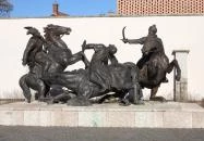 Végvári Vitézek szobor Eger