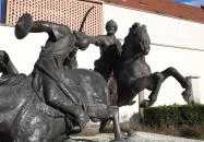 Végvári Vitézek szobor Eger