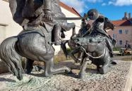 Végvári Vitézek szobor Eger