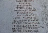 A vészkorszak zsidó mártírjaiért állított emlékmű Tolna