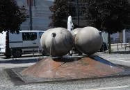 A Vigalmi tér szökőkútja Budapest