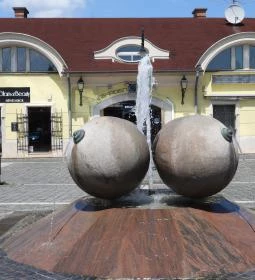 A Vigalmi tér szökőkútja