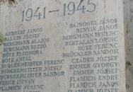 Világháborús & 1956-os emlékmű Nagymaros