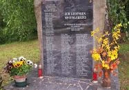 Világháborús emlékhely Németbánya