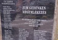 Világháborús emlékhely Németbánya