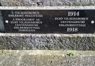 Világháborús emlékmű Szilvásvárad