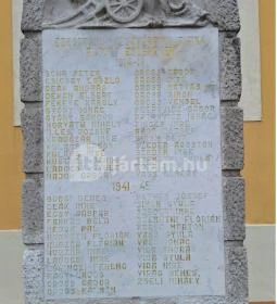 Világháborús emlékmű