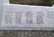 Világháborús emlékmű Nyíradony