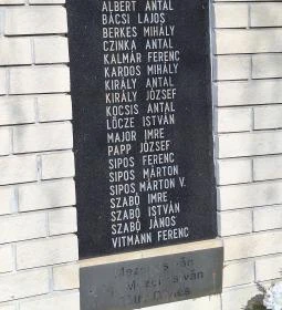 Világháborús emlékmű