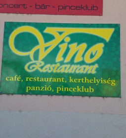 Vino Étterem, Panzió és Pinceklub