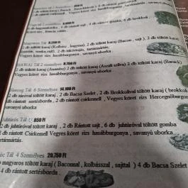 Vito Pizza és Gyros Bár, Mátraderecske - Étlap/itallap