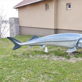 Viza szobor, Ráckeve - Külső kép