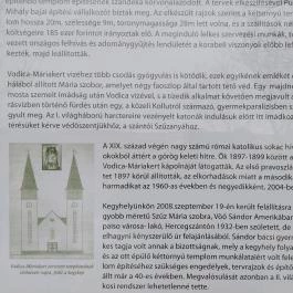 Vodica Máriakert Kegyhely, Hercegszántó - Egyéb