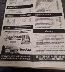 Vöröskő Vendéglő és Pizzéria