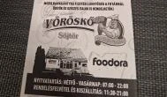 Vöröskő Vendéglő és Pizzéria Söjtör - Étlap/itallap