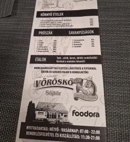 Vöröskő Vendéglő és Pizzéria