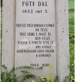 Vörösmarty Mihály mellszobra