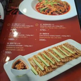 Wang Mester Kínai Konyhája Budapest - Étlap/itallap