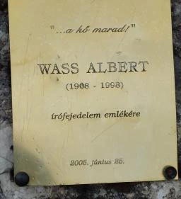 Wass Albert emlékkő