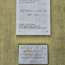 Weöres Sándor és Károlyi Amy Irodalmi Emlékház és Helytörténeti Gyűjtemény, Csönge - Külső kép