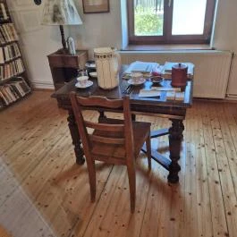 Weöres Sándor és Károlyi Amy Irodalmi Emlékház és Helytörténeti Gyűjtemény, Csönge - Belső