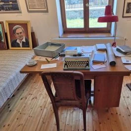 Weöres Sándor és Károlyi Amy Irodalmi Emlékház és Helytörténeti Gyűjtemény, Csönge - Belső
