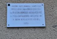 Xavéri Szent Ferenc kápolna Törökbálint