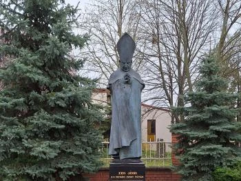 XXIII. János pápa szobra Dunavarsány