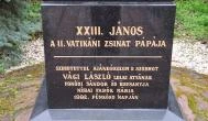 XXIII. János pápa szobra Dunavarsány - Egyéb
