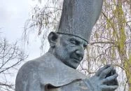 XXIII. János pápa szobra Dunavarsány