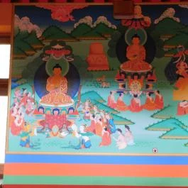 Zalaszántói Béke Sztúpa, Zalaszántó - Belső