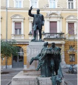 Zichy Nándor szobra