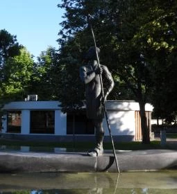 Zounok Ispán szobra