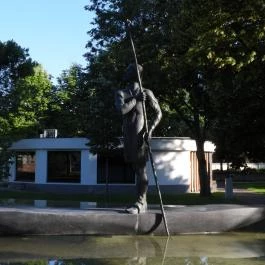 Zounok Ispán szobra Szolnok - Külső kép