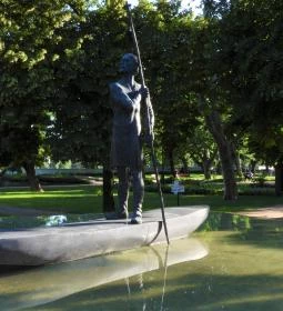 Zounok Ispán szobra