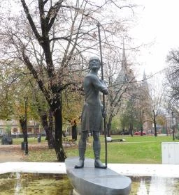 Zounok Ispán szobra