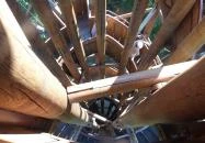 Zselici Csillagpark kilátója Zselickisfalud