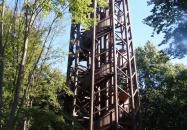 Zselici Csillagpark kilátója Zselickisfalud