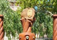 Zsolnay-díszkút Celldömölk