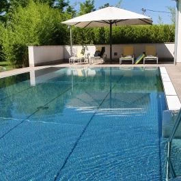 Hubertus-Hof Szálloda Balatonfenyves - Medence/kert