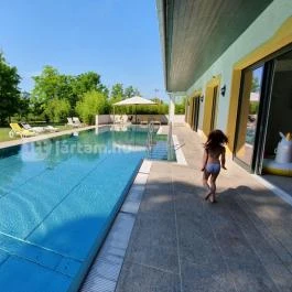 Hubertus-Hof Szálloda Balatonfenyves - Medence/kert