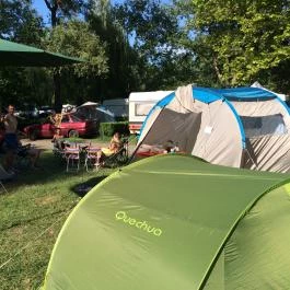 Vadvirág Kemping Balatonszemes - Medence/kert