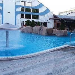 NaturMed Hotel Carbona Hévíz - Medence/kert