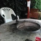 Kert Panzió Sárospatak - Medence/kert